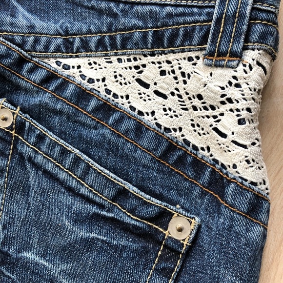 Double Name Y2K Japanese Brand Lace Detailed Jeans Women’s Size 2 - Picture 11 of 12